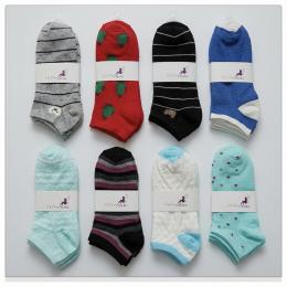 Bayan Eko Desenli Patik Çorap (12 Çift)