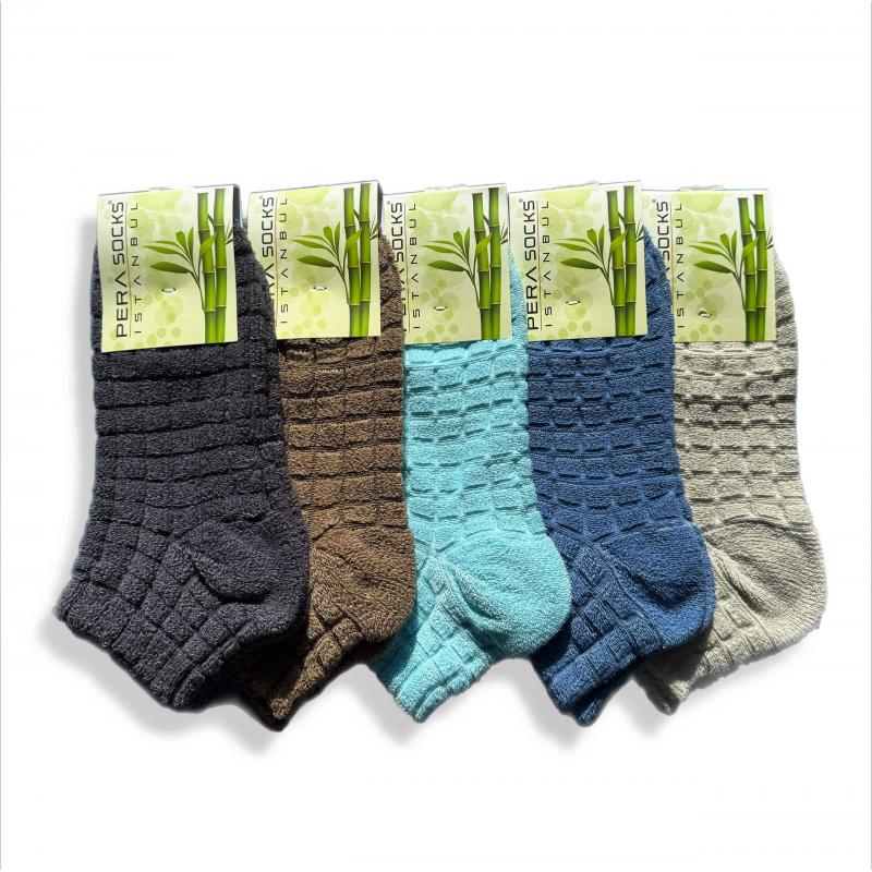Bayan Bambu Havlu Çorap (12 Çift) 